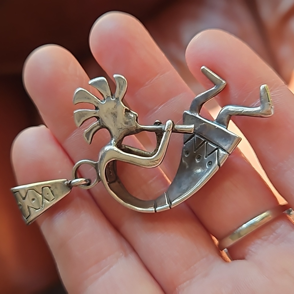 Kokopelli Sterling Pendant | Masha